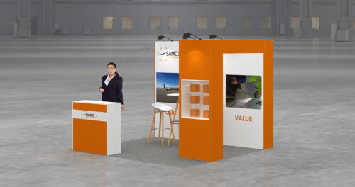 3x3m Kopstand - Beursstand 034