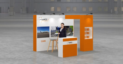 3x3m Kopstand - Beursstand 034