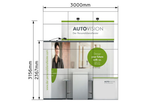 3x2m Hoekstand - Beursstand