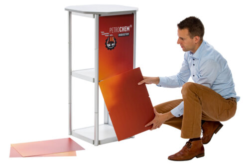 Expo Turn Up Counter Square